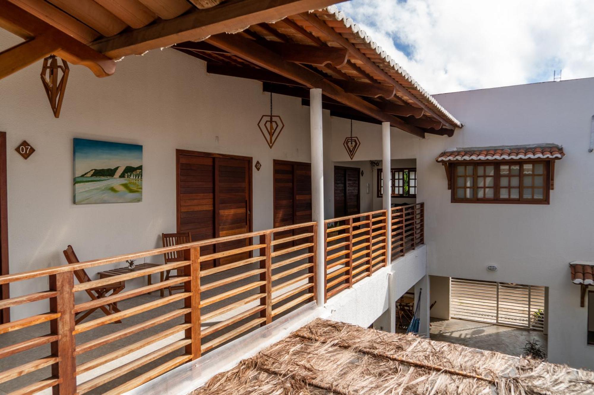 Boas Ondas Pousada Bed and Breakfast Praia de Pipa Exterior foto